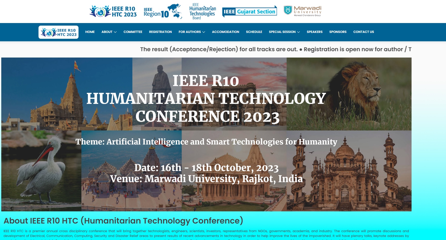 Δημοσίευση επιστημονικής εργασίας στο IEEE R10 Humanitarian Technology Conference