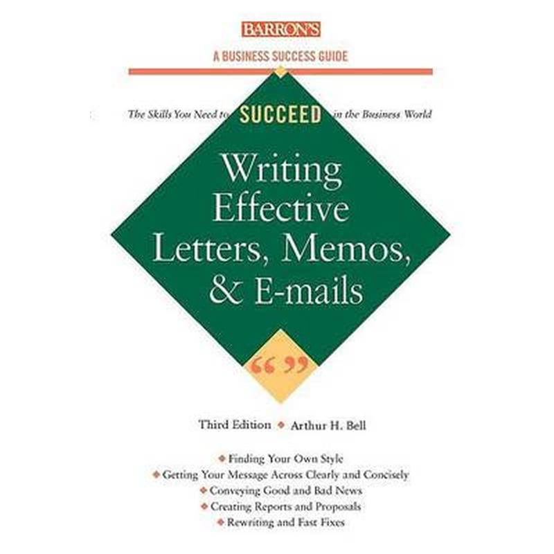 Writing effective letters, memos &  email