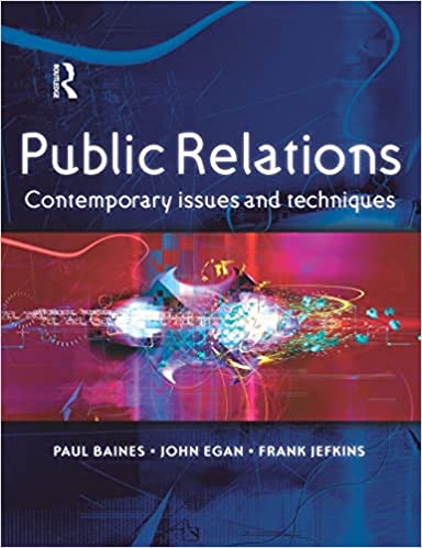 Public relations: Contemporary issues & tetechniques