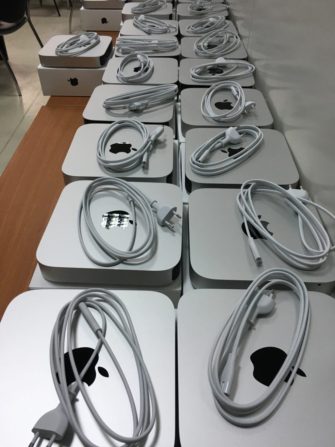 Νέο εργαστήριο με 24 Mac Mini
